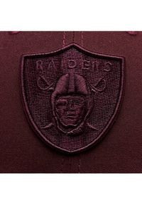 New Era Czapka Repreve 940 Raiders 60364410 Bordowy. Kolor: czerwony. Materiał: materiał, poliester #3