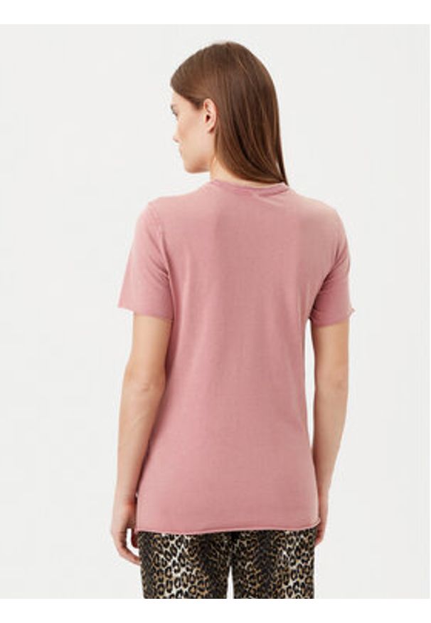 only - ONLY T-Shirt Lucy 15307412 Różowy Regular Fit. Kolor: różowy. Materiał: bawełna