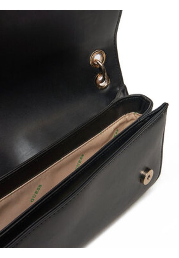 Guess Torebka HWEVG9 53520 Czarny. Kolor: czarny. Materiał: skórzane