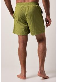 JAY-PI - Męskie Kąpielówki moda plażowa elastyczny pas do rozm. 8XL. Kolekcja: plus size. Kolor: zielony. Materiał: poliester, poliamid, materiał
