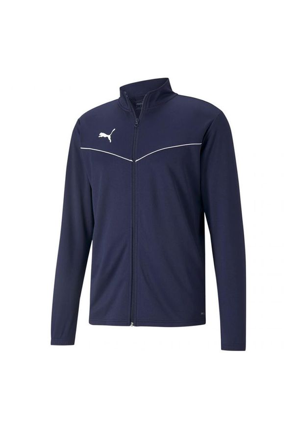 Puma - Męska Kurtka Treningowa TeamRISE. Kolor: niebieski