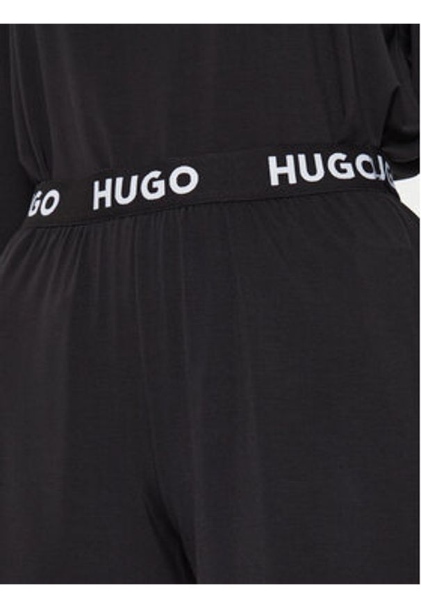 Hugo Szorty piżamowe Unite 50490704 Czarny Relaxed Fit. Kolor: czarny. Materiał: wiskoza