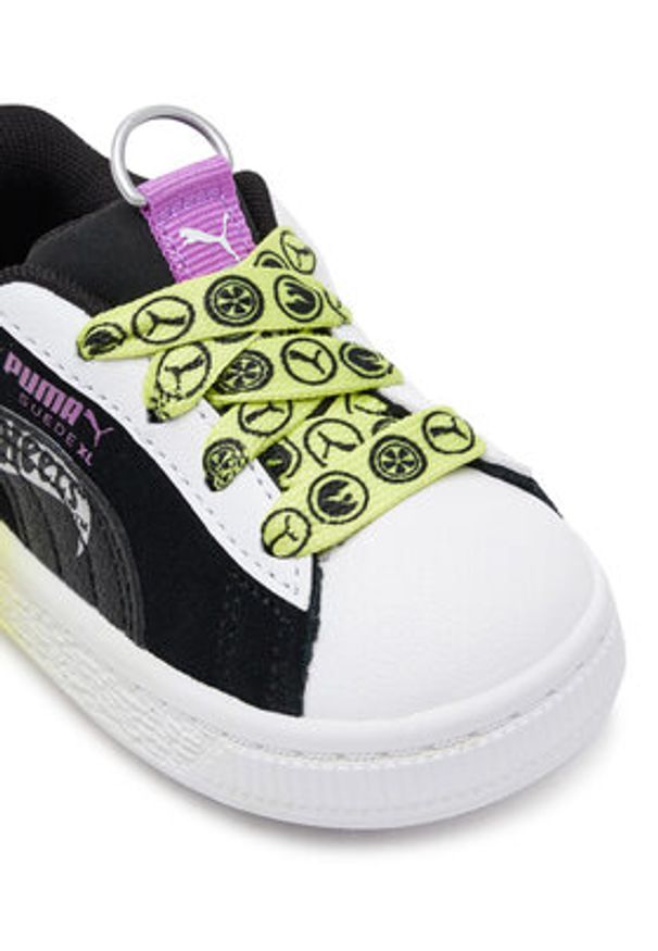 Puma Sneakersy Suede XL Hot Wheels AC Inf 401403 01 Czarny. Kolor: czarny. Materiał: zamsz, skóra. Model: Puma Suede