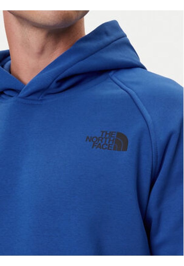The North Face Bluza Redbox NF0A89F9 Niebieski Regular Fit. Kolor: niebieski. Materiał: bawełna