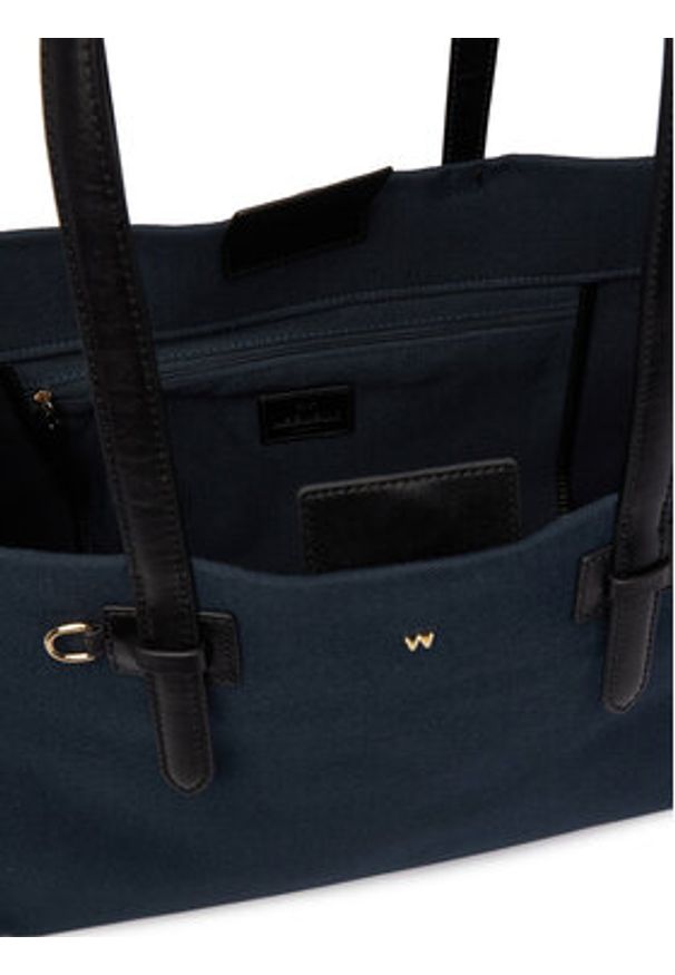 Weekend Max Mara Torebka 2615511064650 Granatowy. Kolor: niebieski