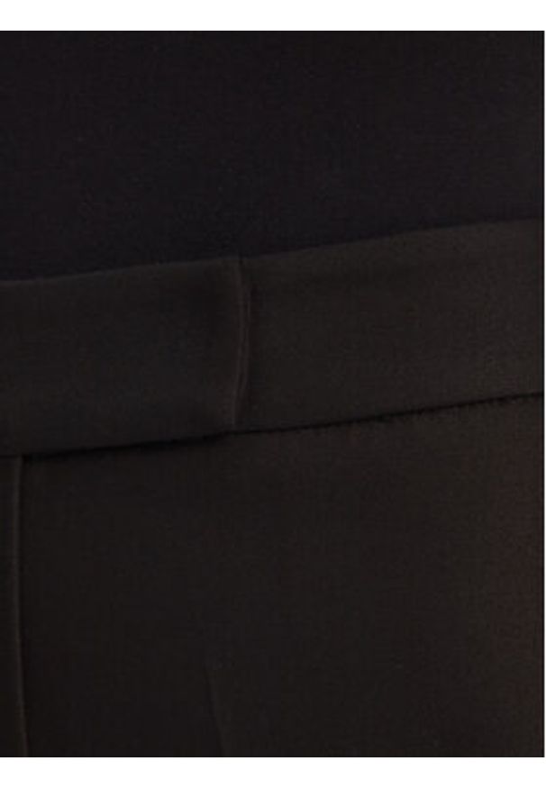 Morgan Spodnie materiałowe 242-PFIBY.F Czarny Regular Fit. Kolor: czarny. Materiał: bawełna, syntetyk