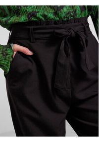 Pieces Spodnie materiałowe Boss 17133543 Czarny Straight Fit. Kolor: czarny. Materiał: materiał, syntetyk #4