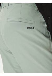 BOSS Spodnie materiałowe T_Commuter-Slim 50534303 Zielony Slim Fit. Kolor: zielony. Materiał: syntetyk #5