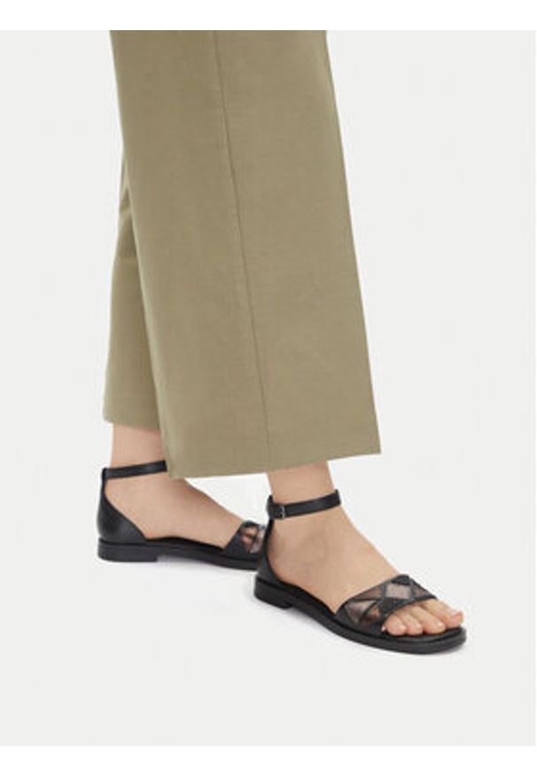 Lasocki Sandały RST-EMIE-01 Czarny. Kolor: czarny. Materiał: skóra