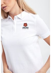 Kenzo - Polo damskie KENZO. Typ kołnierza: polo #3