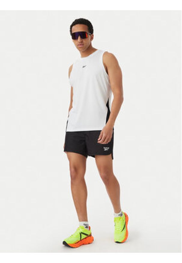 Reebok Tank top Mikolaj RK25878CCM Biały Regular Fit. Kolor: biały. Materiał: syntetyk
