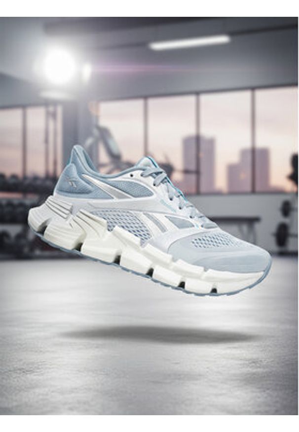 Reebok Buty do biegania EO-FLOATZIG 2 100225509 Niebieski. Kolor: niebieski. Materiał: materiał