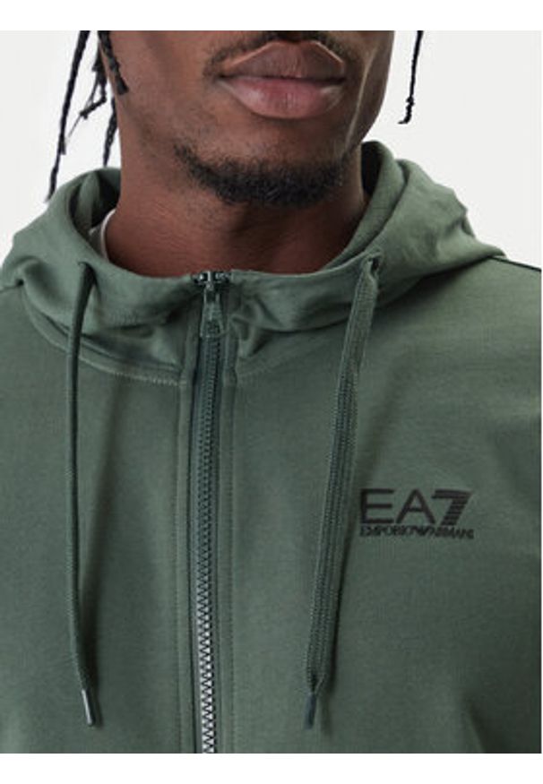 EA7 Emporio Armani Dres 8NPV63 PJVRZ U7260 Zielony Regular Fit. Kolor: zielony. Materiał: bawełna