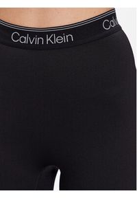 Calvin Klein Performance Legginsy 00GWS3L605 Czarny Slim Fit. Kolor: czarny. Materiał: syntetyk