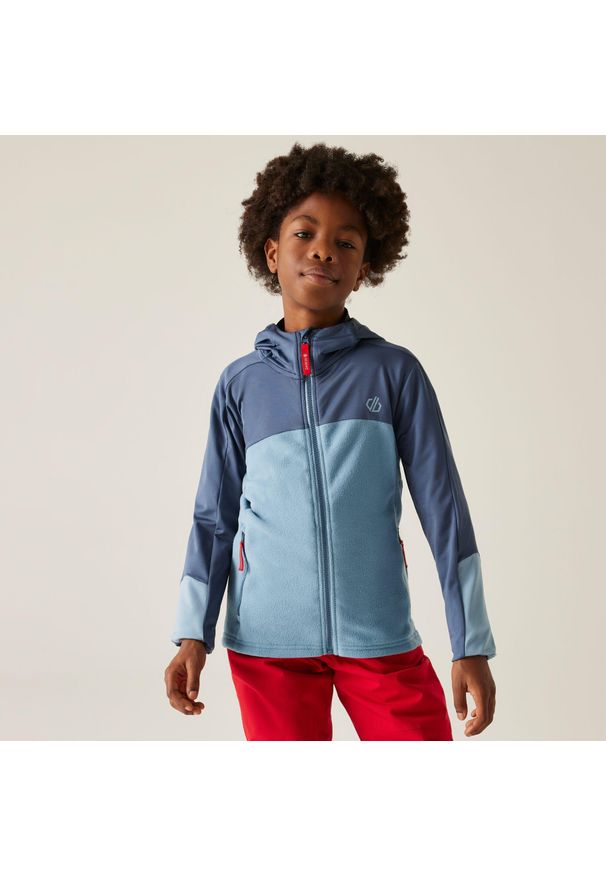 DARE 2B - Dziecięca kurtka Thriving Core Stretch. Kolor: niebieski. Materiał: materiał. Sezon: zima. Sport: narciarstwo