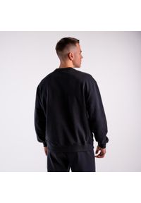 Bluza crewneck basic DZIK® czarna. Kolor: czarny