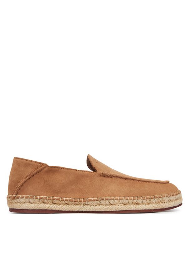 Guess Espadryle FMJLOP SUE14 Beżowy. Kolor: beżowy. Materiał: skóra, zamsz
