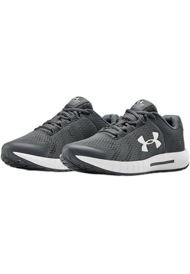 Buty Under Armour Gs Pursuit Bp Jr 3022092-103 szare. Kolor: szary. Materiał: syntetyk, guma. Szerokość cholewki: normalna. Sport: fitness