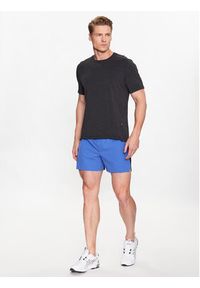 On T-Shirt Active-T M 12200139 Czarny Athletic Fit. Kolor: czarny. Materiał: bawełna