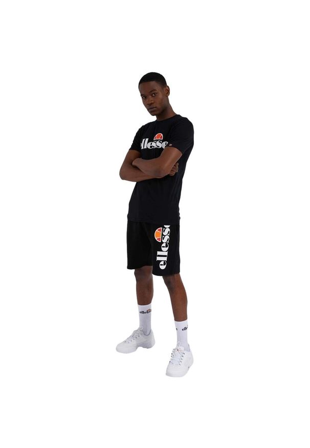 Koszulka sportowa męska Ellesse Prado. Kolor: czarny. Długość rękawa: krótki rękaw. Długość: krótkie
