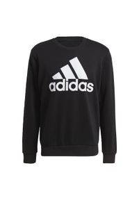 Adidas - Bluza męska adidas Essentials Sweatshirt. Kolor: biały, czarny, wielokolorowy