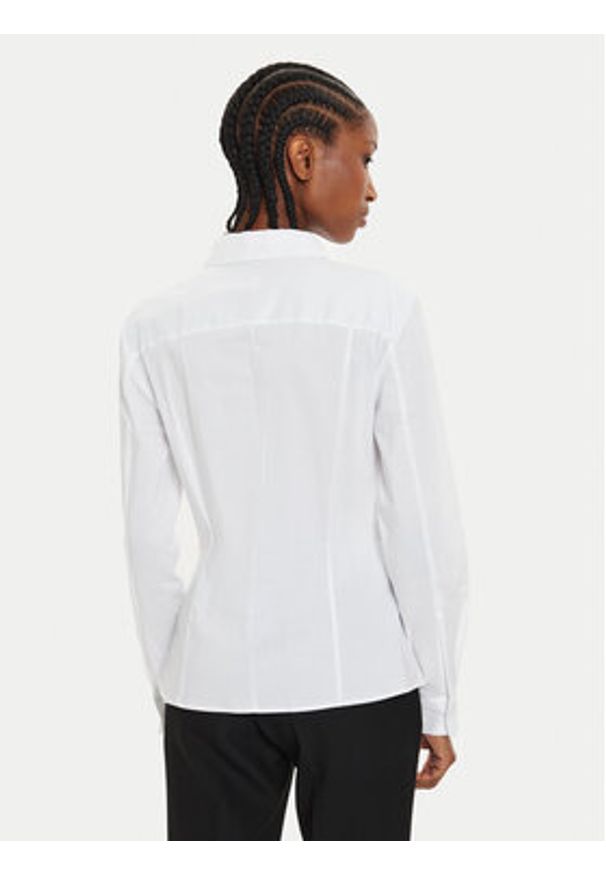 BOSS - Boss Koszula Bashinah 50499433 Biały Slim Fit. Kolor: biały. Materiał: bawełna