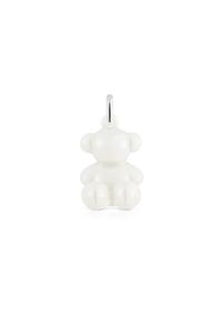 Tous - TOUS Wisiorek Bold Bear 1004446200 Biały. Kolor: biały