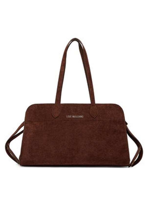 Love Moschino - LOVE MOSCHINO Torebka JC4271PP0OKJ0313 Brązowy. Kolor: brązowy. Materiał: skórzane