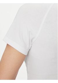 Juicy Couture T-Shirt Shrunken Diamante JCMCT223257 Biały Slim Fit. Kolor: biały. Materiał: bawełna #3