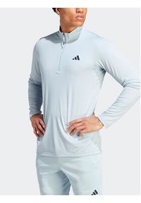 Adidas - adidas Koszulka techniczna Train Essentials Seasonal Training IJ9620 Niebieski Regular Fit. Kolor: niebieski. Materiał: syntetyk #6