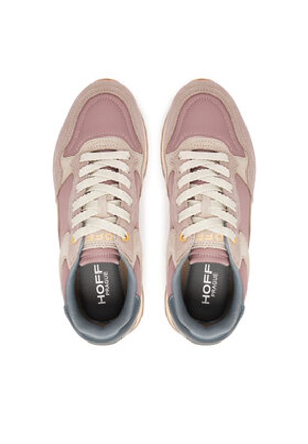 HOFF Sneakersy City Prague 22502014 Fioletowy. Kolor: fioletowy. Materiał: zamsz, skóra