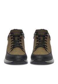 Rieker Sneakersy CEO-16125-54 Zielony. Kolor: zielony. Materiał: syntetyk, skóra #4