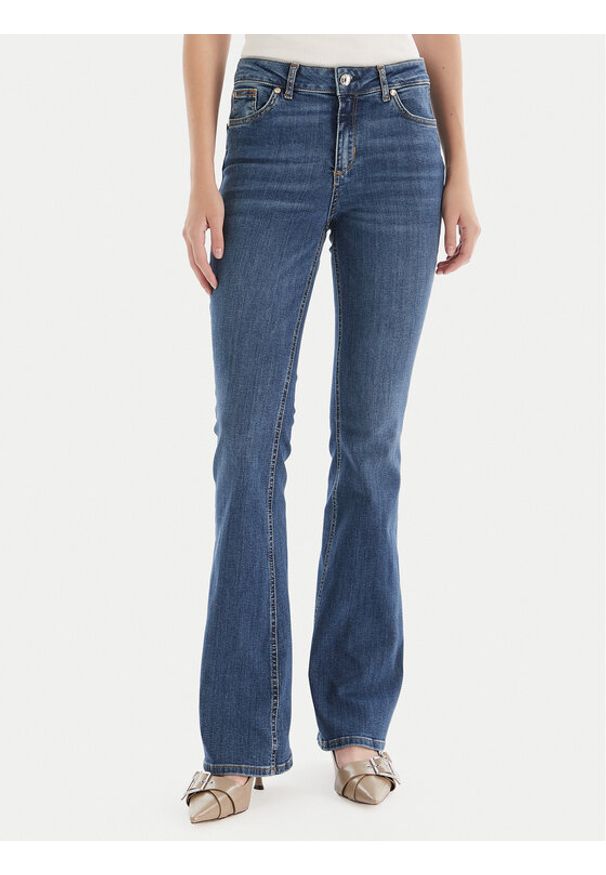 Liu Jo Jeansy UF5015 D0236 Niebieski Bootcut Fit. Kolor: niebieski