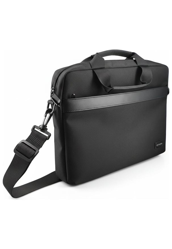 Torba 4smarts Target Eco Slim 13-14'' czarny. Kolor: czarny. Materiał: materiał. Styl: casual