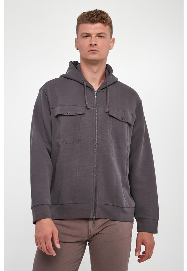 Armani Exchange - Bluza męska z kapturem ARMANI EXCHANGE. Typ kołnierza: kaptur