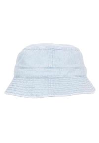 FLEXFIT - Denim Bucket Hat. Kolor: niebieski. Materiał: denim