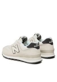 New Balance Sneakersy WL574PC Beżowy. Kolor: beżowy. Materiał: zamsz, skóra. Model: New Balance 574 #6