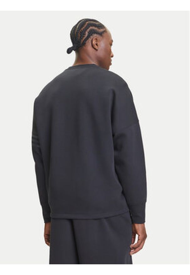 Adidas - adidas Bluza Neuclassics JW7918 Czarny Oversize. Kolor: czarny. Materiał: bawełna, syntetyk