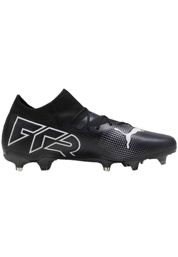 Puma - Buty Piłkarskie Dla Dorosłych Unisex Future 7 Match Firm Ground. Kolor: czarny. Sport: piłka nożna