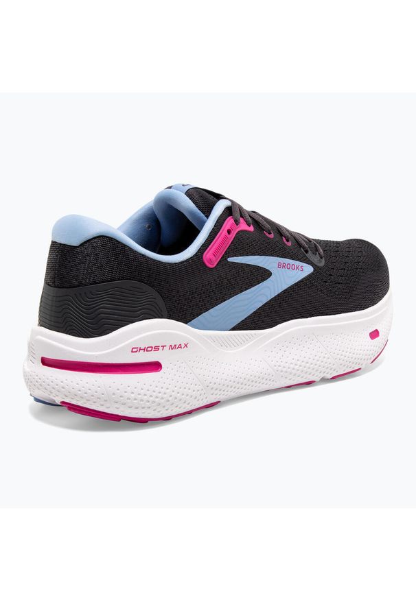 Buty do biegania damskie Brooks Ghost Max. Kolor: czarny