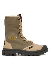 Palladium Trapery Baggy Hawkins Police 94623-308-M Zielony. Kolor: zielony. Materiał: materiał #6