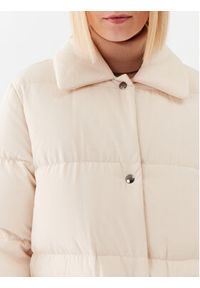Peserico Easy Płaszcz zimowy M24434 Écru Regular Fit. Materiał: syntetyk. Sezon: zima