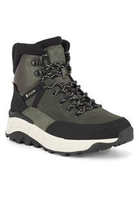 Rieker Revolution Lifestyle Trzewiki W0072-54 Zielony. Kolor: zielony. Materiał: materiał #3