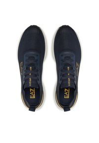 EA7 Emporio Armani Sneakersy X8X149 XK349 U009 Granatowy. Kolor: niebieski. Materiał: materiał