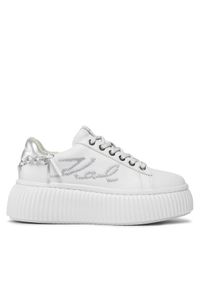 Karl Lagerfeld - KARL LAGERFELD Sneakersy KL42372A Biały. Kolor: biały #1