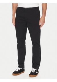 Element Chinosy Howland Classic ELYNP00175 Czarny Regular Fit. Kolor: czarny. Materiał: bawełna
