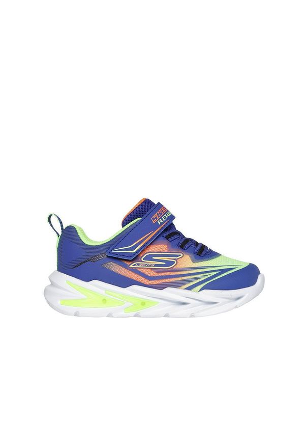 skechers - Buty dziecięce SKECHERS Flex-Glow Ultra. Okazja: na co dzień. Kolor: niebieski, wielokolorowy