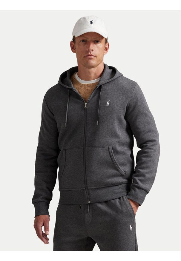 Polo Ralph Lauren Bluza 710881517100 Szary Regular Fit. Typ kołnierza: polo. Kolor: szary. Materiał: bawełna, syntetyk