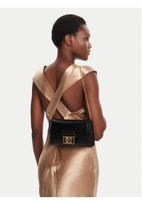 Love Moschino - LOVE MOSCHINO Torebka JC4093PP1NLI0000 Czarny. Kolor: czarny. Materiał: skórzane #5