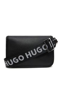 Hugo - HUGO Torebka 50541869 Czarny. Kolor: czarny. Materiał: skórzane #7